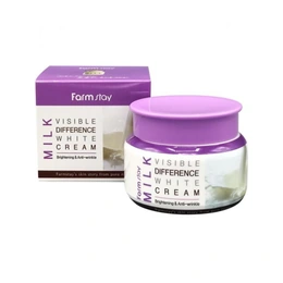 Крем для лица Farmstay Visible Difference White Milk Cream, 100 г - Сүрөт 1