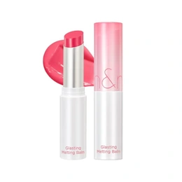 Тающий оттеночный бальзам для губ Rom&Nd Glasting Melting Balm, тон 02 Lovey Pink - Сүрөт 1