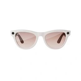 Смарт-очки Ray-Ban Meta Glasses Skyler RW4010F Shiny Chalky Gray Gradient Cinnamon Pink, размер 52 - Сүрөт 2