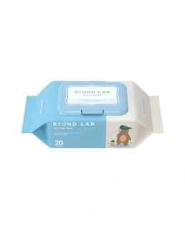 Детские влажные салфетки Round lab гипоаллергенные, 20шт - Сүрөт 1