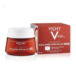 Крем ночной Vichy Лифтактив Коллаген, 50 мл - Сүрөт 1