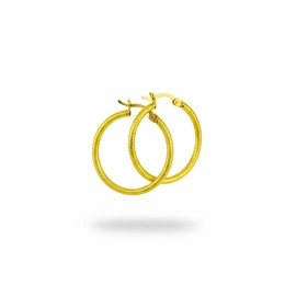 Серьги в желтом золоте 585, вес 2,32 г - Сүрөт 1