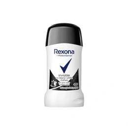 Антиперспирант стик Rexona женский Invisible On Black + White, 40 мл - Сүрөт 1