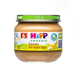Пюре HiPP банан, 80 г - Сүрөт 1