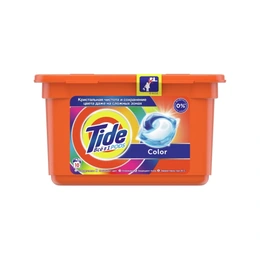 Капсулы для стирки Tide Color, 10 капсул - Сүрөт 1