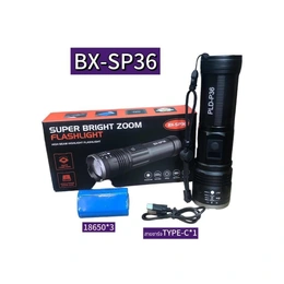 Фонарь Super Bright Zoom Flashlight High Beam - Сүрөт 2