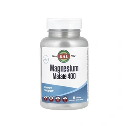 Добавка KAL Magnesium Malate 400, 90 таблеток - Сүрөт 1