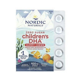 Жевательные таблетки для детей Nordic Naturals Children's DHA Gummies, 600 мг - Сүрөт 1