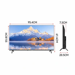 Телевизор Yasin 43″ 43G11 Google TV - Сүрөт 2