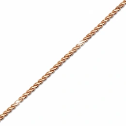 Цепь в красном золоте 585, вес 4,85 г, длина 50 см - Сүрөт 2