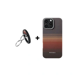 Чехол Pitaka Tactile Woven Case&Grip 3 iPhone 16 Pro (Sunset) - Сүрөт 1