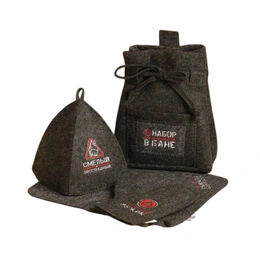 Набор для бани 4 предмета "Набор для выживания в бане"  - Сүрөт 1