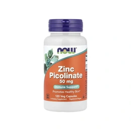 Витамин Now Zinc Picolinate 50 mg, 120 капсул - Сүрөт 1