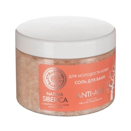 Соль для ванн для молодости кожи Anti Age Natura Siberica, 700 г - Сүрөт 1