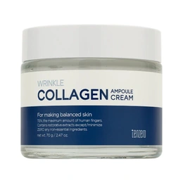 Разглаживающий ампульный крем Wrinkle Collagen Ampoule Cream Tenzero, 70 мл - Сүрөт 1