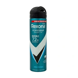 Дезодорант-спрей мужской Rexona Невидимый лед, 150 мл - Сүрөт 1