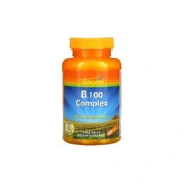 Комплекс витаминов группы В Thompson B 100 Complex, 60 таблеток - Сүрөт 1