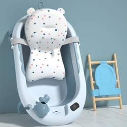 Ванночка для купания новорожденных, голубая - Сүрөт 2