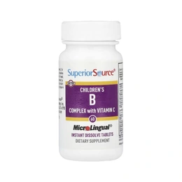 Добавка Superior Source Children's B Complex & Vitamin C, 60 таблеток - Сүрөт 2