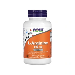 L-аргинин Now Foods, 100 капсул - Сүрөт 1