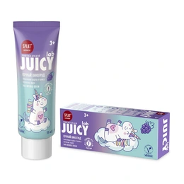Детская зубная паста со вкусом винограда Splat Juicy, 55 мл - Сүрөт 1