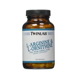 Аминокислоты Twinlab L-Arginine & L-Ornitine, 100 капсул - Изображение 1