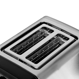 Тостер Bosch DesignLine TAT4P420 серебристый - Сүрөт 5