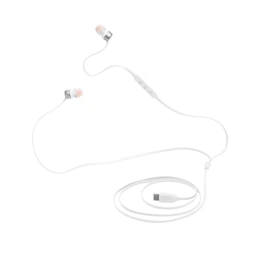 Проводные наушники JBL Earphone T310 USB-C, белый - Сүрөт 1