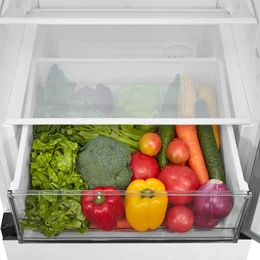 Холодильник с морозильником Midea MDRB510FGF01IDM белый - Изображение 7