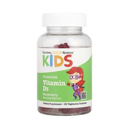 Жевательные конфеты California Gold Nutrition Vitamin D3 Gummies, 60 шт - Сүрөт 1