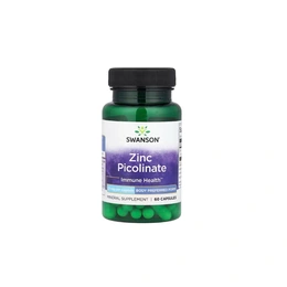Цинка пиколинат Swanson Zinc Picolinate 22 мг, 60 капсул - Сүрөт 1