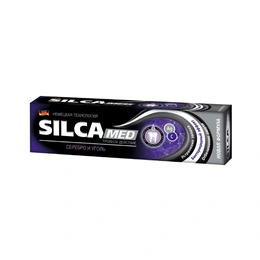 Зубная паста Серебро и Уголь SILCAMED, 130 г

 - Сүрөт 1