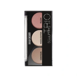 Палетка для скульптурирования лица Belor Design SCULPTING TRIO, Тон 001 - Сүрөт 1