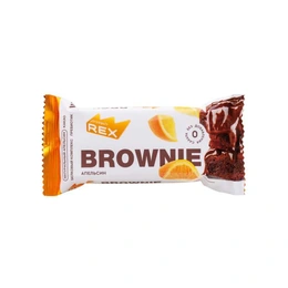 Пирожное Брауни протеиновое Brownie Апельсин, 50 г - Сүрөт 1