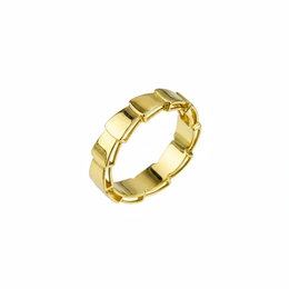 Кольцо в желтом золоте 585, размер 17,5, вес 2,17 г - Сүрөт 1