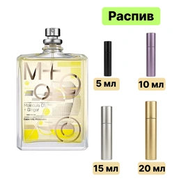 Escentric Molecules Molecule 01 Ginger парфюмерная вода - Сүрөт 1