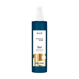 Крем-спрей 15в1 несмывемый для волос Perfect Hair Ollin Professional, 200 мл - Сүрөт 1