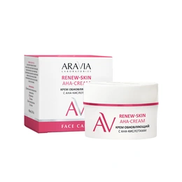 Крем для лица Aravia Renew-Skin обновляющий с АНА-кислотами, 50 мл - Сүрөт 1