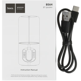 Колонка портативная Hосо BS64 серый - Сүрөт 6