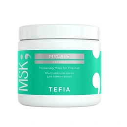 Уплотняющая маска для тонких волос Tefia Mycare, 500 мл - Сүрөт 1