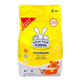 Стиральный порошок для детского белья Ушастый нянь, 6 кг - Сүрөт 1