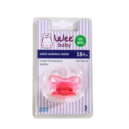 Ортодонтическая пустышка Wee Baby c 0-6 месяцев - Сүрөт 1