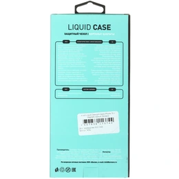 Накладка BoraSCO Silicone Case для Apple iPhone 15 черный - Сүрөт 4