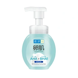Пенка для умывания с кислотами AHA/BHA Hadalabo, 160 мл - Сүрөт 1