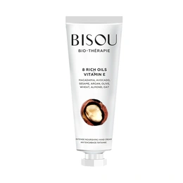 Крем для рук Bisou 8 Rich Oils & Vitamin E Интенсивное питание, 60 мл - Сүрөт 1