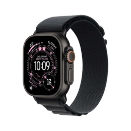 Apple Watch Ultra 3 GPS + Cellular 49mm Black Titanium Case with Black Alpine Loop – M - Сүрөт 1