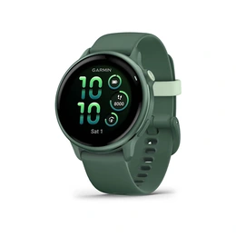 Garmin vivoactive 6 – 42mm Metallic Jasper Green with Jasper Green Band - Сүрөт 1