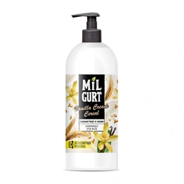 Жидкое крем-мыло MilGurt Ванильный йогурт со злаками, 860 мл - Сүрөт 1