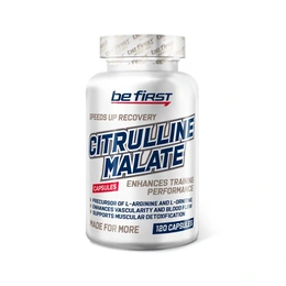 Цитруллин малат Be First Citrulline malate, 120 капсул - Сүрөт 1