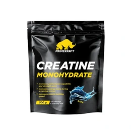 Креатин моногидрат Prime Kraft Creatine Monohydrate, 500 г, в ассортименте - Сүрөт 1